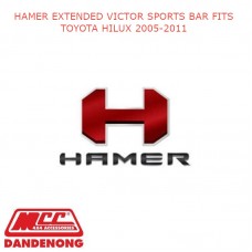 HAMER EXTENDED VICTOR SPORTS BAR FITS TOYOTA HILUX 2005-2011